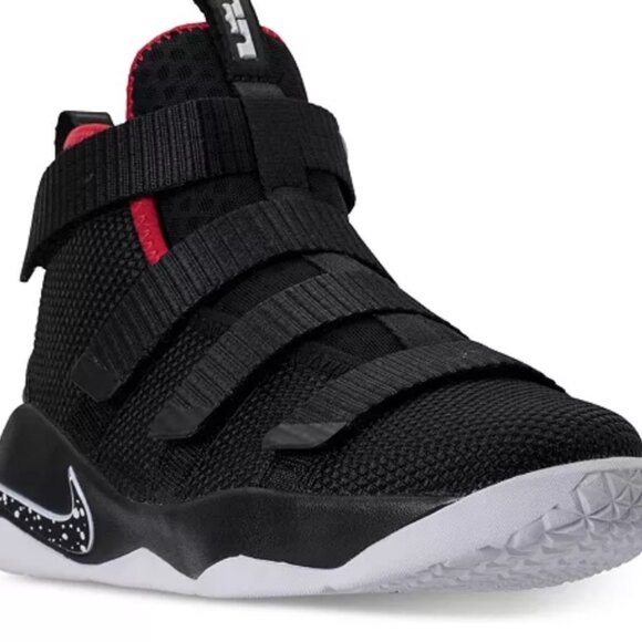 Nike Black Little Boys' LeBron Soldier 6c Basketball Sneakers from Finish Line